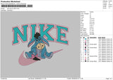 Nike Eeyore 2024 Embroidery File 6 sizes