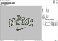 Nike Flynn V2 Embroidery File 6 size