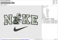 Nike jack v4 Embroidery File 6 size