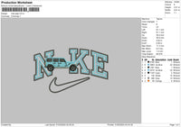 Nike Jeep Embroidery File 6 sizes