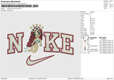 Nike Karol G Mermaid Embroidery File 6 size