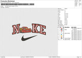 Nike Lightning mc queen v2 Embroidery File 6 size