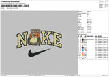 Nike Coco 2107 Embroidery File 6 size