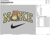 Nike Coco 2107 Embroidery File 6 size