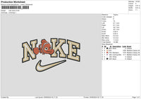 Nike Nemo 02 Embroidery File 6 sizes