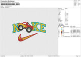 Nike Offroad061125 Embroidery File 6 sizes