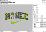 Nike Sherk0805 Embroidery File 6 sizes