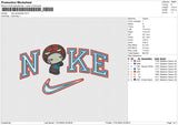 nike spiderkitty Embroidery File 4 size