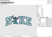 Nike stitch v6 Embroidery File 6 size