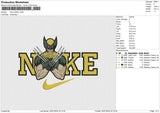 Nike Wolferin Embroidery File 6 size