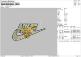 Nike Zepdos 24 Embroidery File 6 sizes