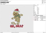 Oh Snap Embroidery File 6 size