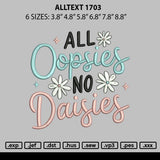 Alltext 1703 Embroidery File 6 sizes