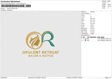 Opulent Retreat Embroidery File 6 size