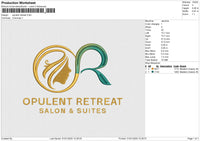 Opulent Retreat Embroidery File 6 size