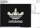 Osabasz Embroidery File 6 size