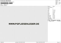 Pgflisen Embroidery File 6 size