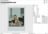 Photoembro Polaroid Embroidery File 6 size