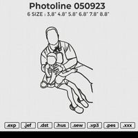 Photoline 050923 Embroidery File 6 sizes