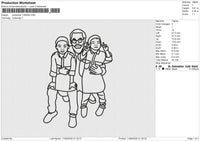 Photoline 110625b Embroidery File 6 size