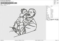 Photoline 160625 Embroidery File 6 size