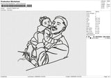 Photoline 160625 Embroidery File 6 size