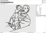 Photoline 160625 Embroidery File 6 size