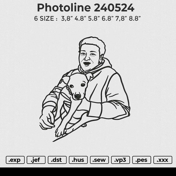 photoline 240524 Embroidery File 6 size