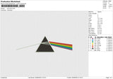 Pink floyd Embroidery File 6 size