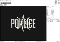 Poklice Embroidery File 6 size