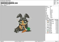 Power Ghotic Embroidery File 6 sizes
