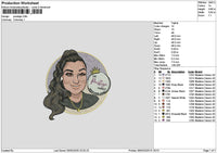 Prestigetext Embroidery File 6 sizes