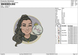 Prestigetext Embroidery File 6 sizes