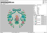 Princessflowers v10 Embroidery File 6 sizes