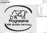 Progresif Embroidery File 6 size