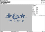 Psalmtext Embroidery File 6 sizes