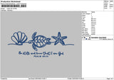 Psalmtext Embroidery File 6 sizes