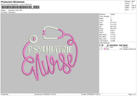 Nursetext 0708 Embroidery File 6 sizes