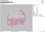 Nursetext 0708 Embroidery File 6 sizes