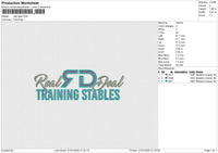 Real Deal Embroidery File 6 size