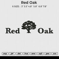 Red Oak Embroidery