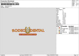 Rodeotext Embroidery File 6 sizes