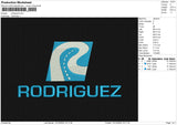 Rodriguez Embroidery File 6 size