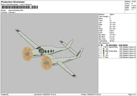 Plans 1403 Embroidery File 6 sizes