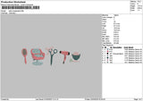Salonicon Embroidery File 6 sizes