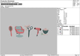 Salonicon Embroidery File 6 sizes