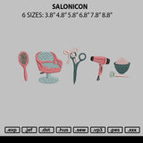 Salonicon Embroidery File 6 sizes