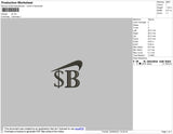 SB Embroidery File 4 size