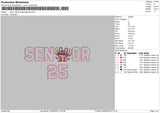 Senior Angel App Embroidery File 6 sizes