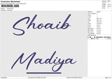 Shoaib Embroidery File 6 size